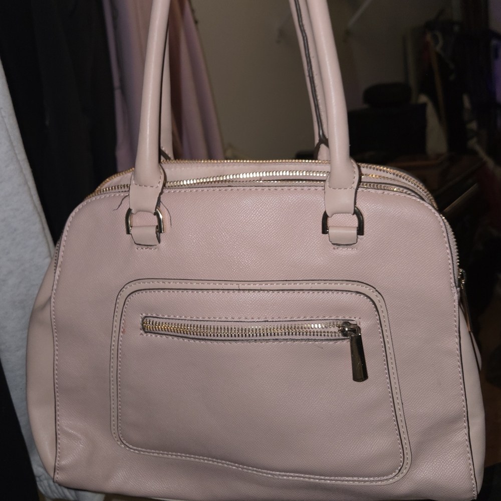 a new day Pale Pink Structured Dome Shoulder Bag